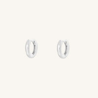 The  SILVER  Billie Huggies by  Francesca Jewellery from the Earrings Collection.