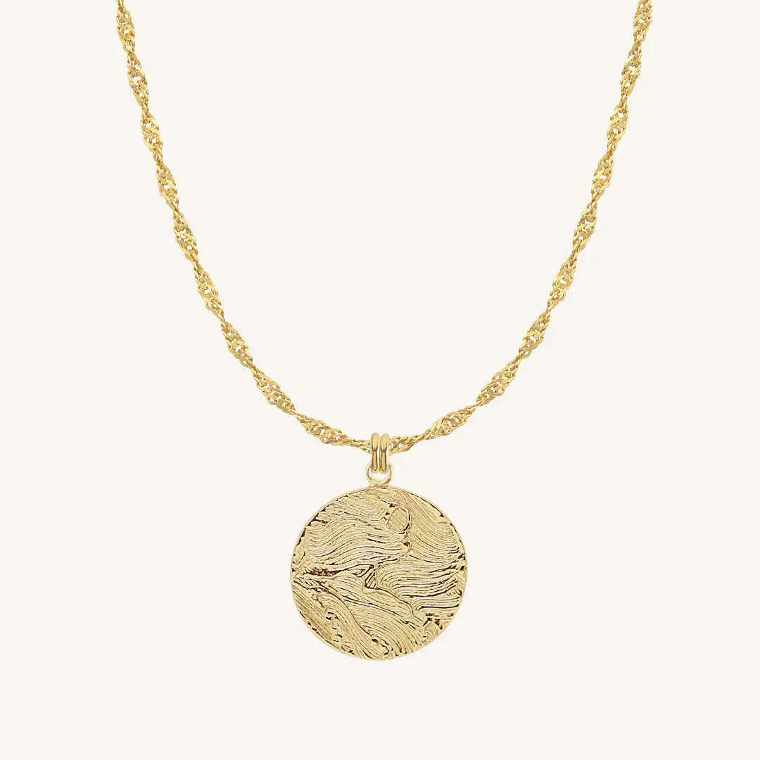 The  GOLD-Entwine  Bronte Necklace by  Francesca Jewellery from the Necklaces Collection.