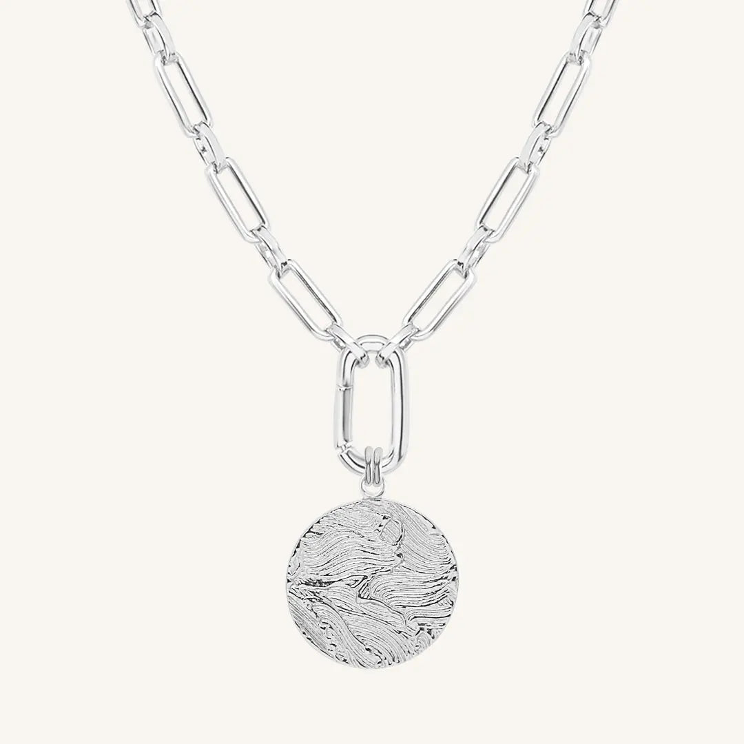 The  SILVER-Link  Bronte Necklace by  Francesca Jewellery from the Necklaces Collection.