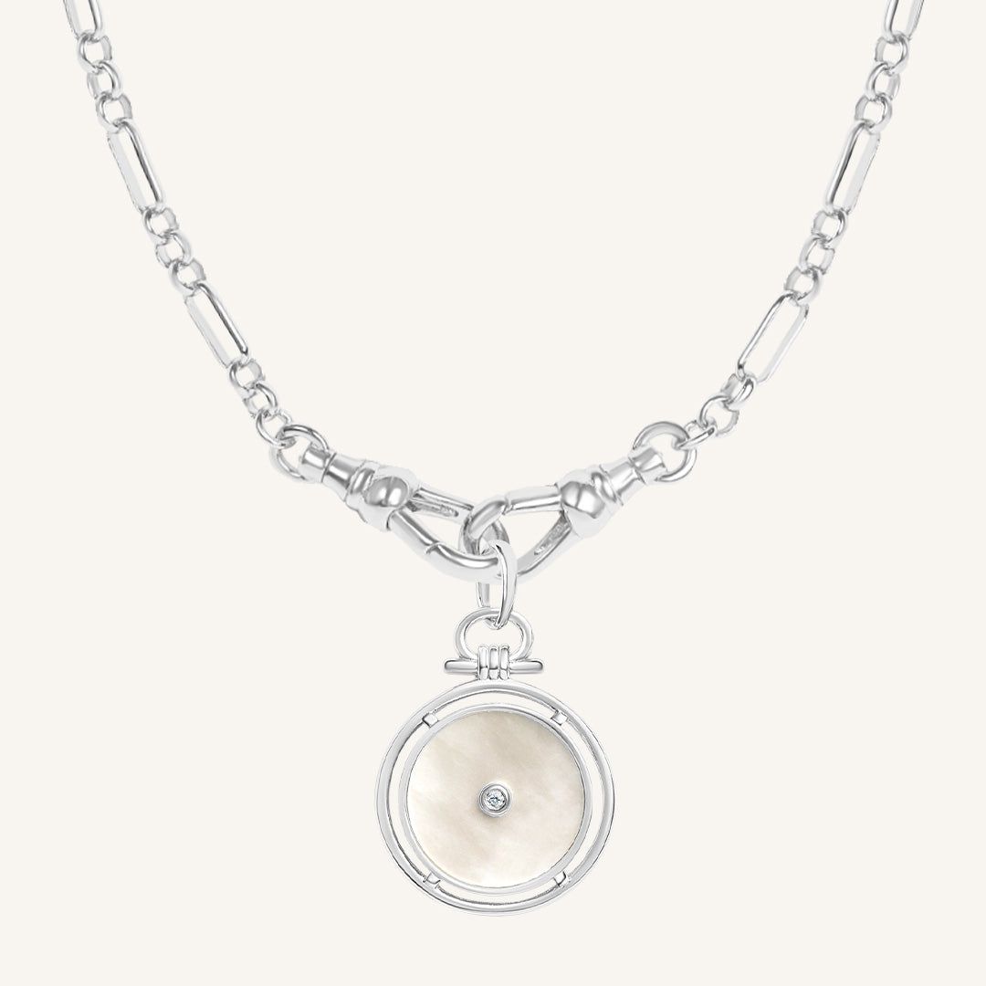 Golden Hour Pendant Fob Necklace