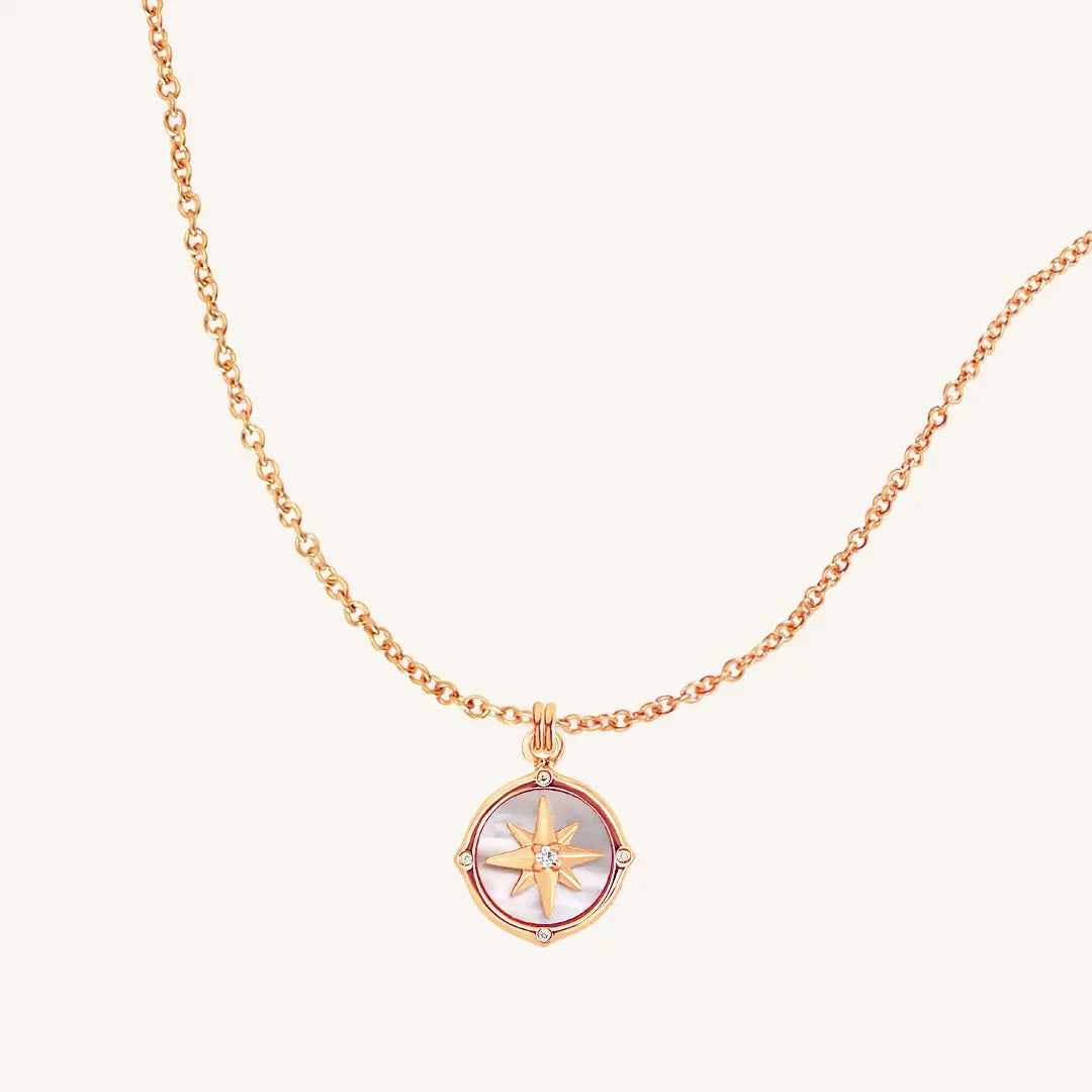The    Compass Charm by  Francesca Jewellery from the Charms Collection.