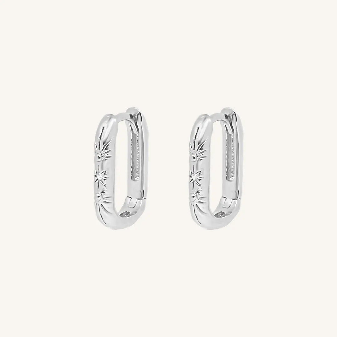 The    Corinna Hoops by  Francesca Jewellery from the Earrings Collection.