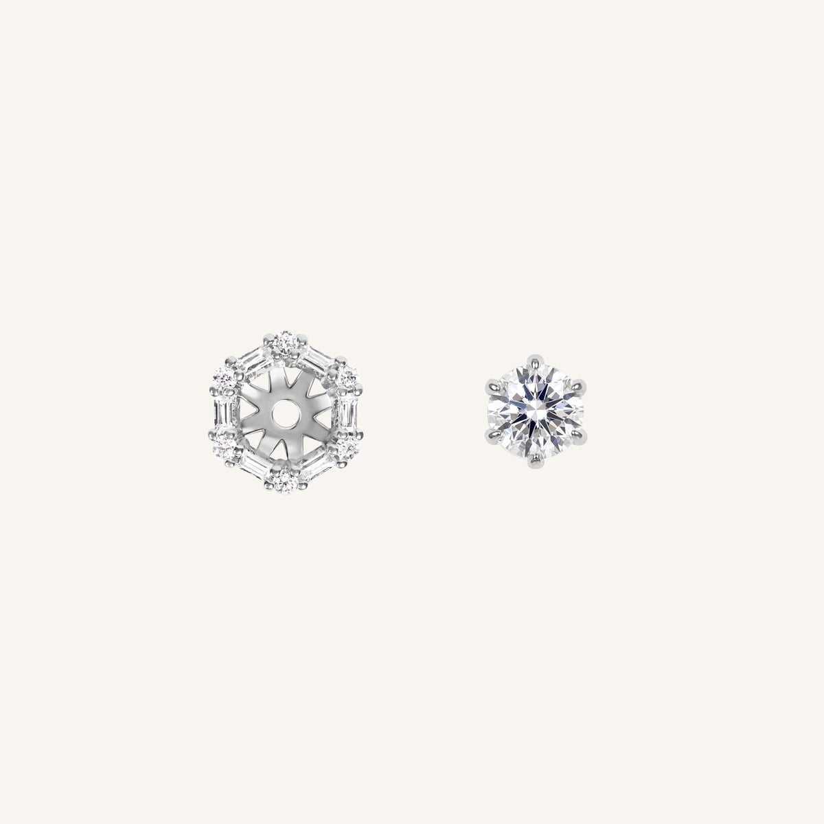Delilah Halo Studs