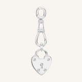 Delilah Heart Fob Pendant
