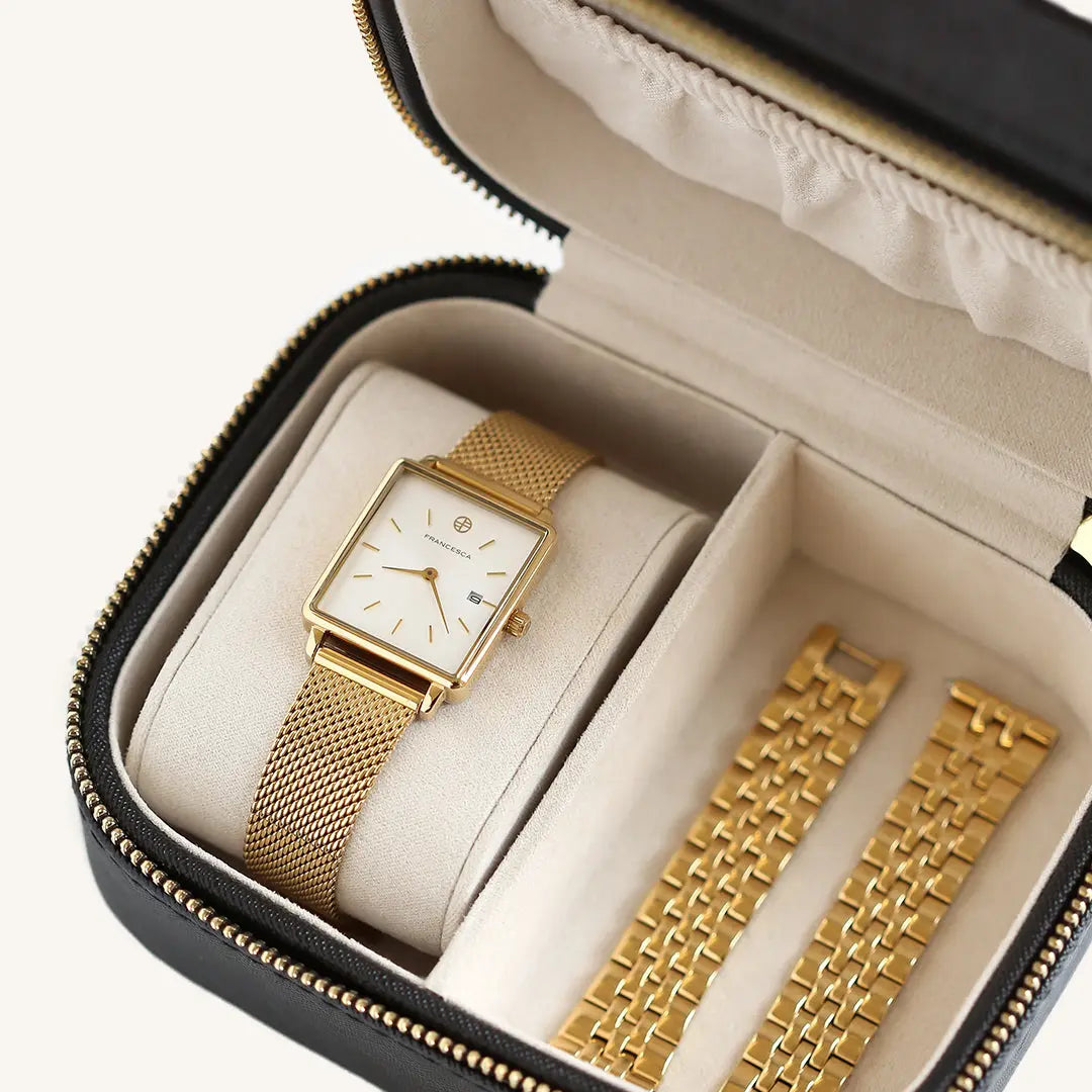 The    Deluxe Franc Watch by  Francesca Jewellery from the Accessories Collection.