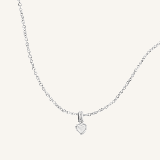 Devote Heart Charm Necklace