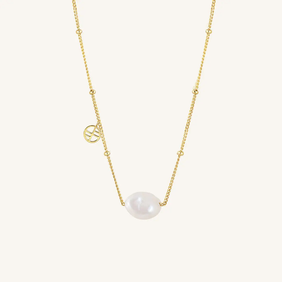 The  GOLD  Dove Pearl Necklace by  Francesca Jewellery from the Necklaces Collection.