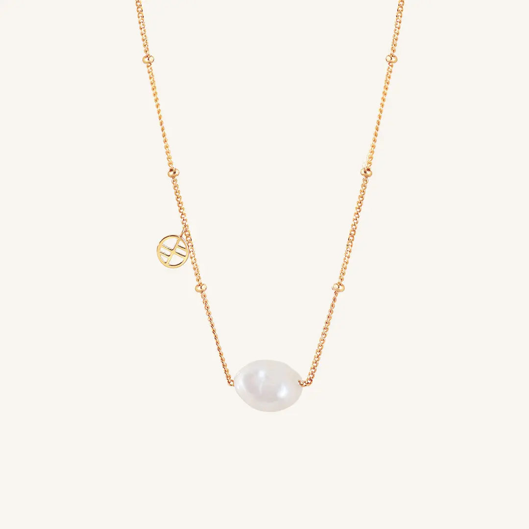 The  ROSE  Dove Pearl Necklace by  Francesca Jewellery from the Necklaces Collection.