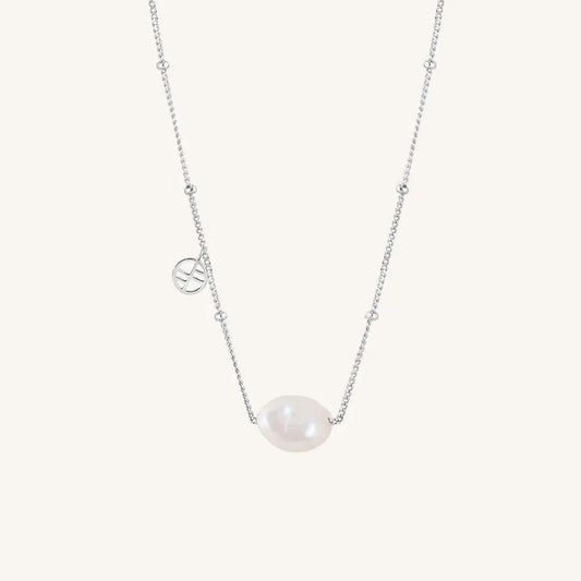 The  SILVER  Dove Pearl Necklace by  Francesca Jewellery from the Necklaces Collection.