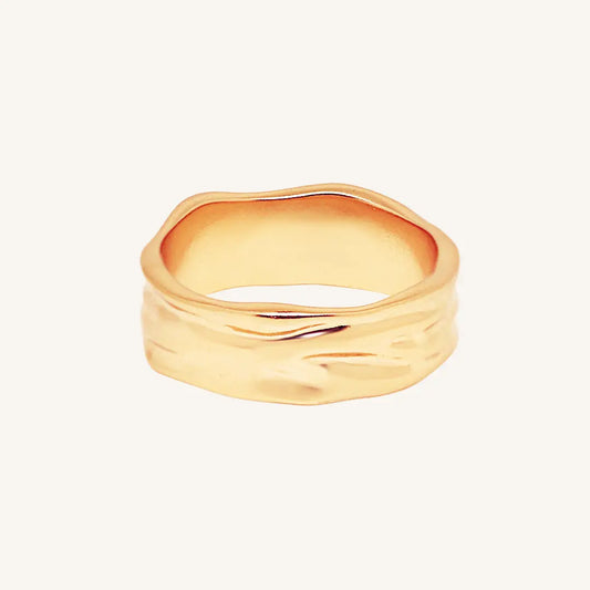 The  ROSE-10  Dune Ring by  Francesca Jewellery from the Rings Collection.