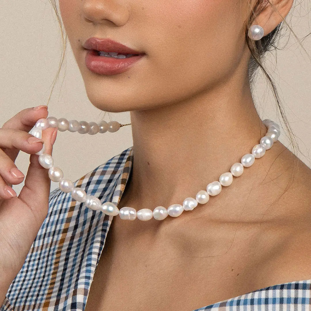 Elyse Pearl Necklace