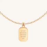 Etch Empower Necklace