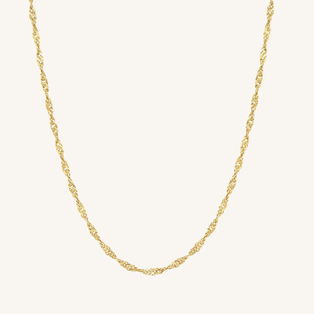 The    Entwine Chain by  Francesca Jewellery from the Necklaces Collection.