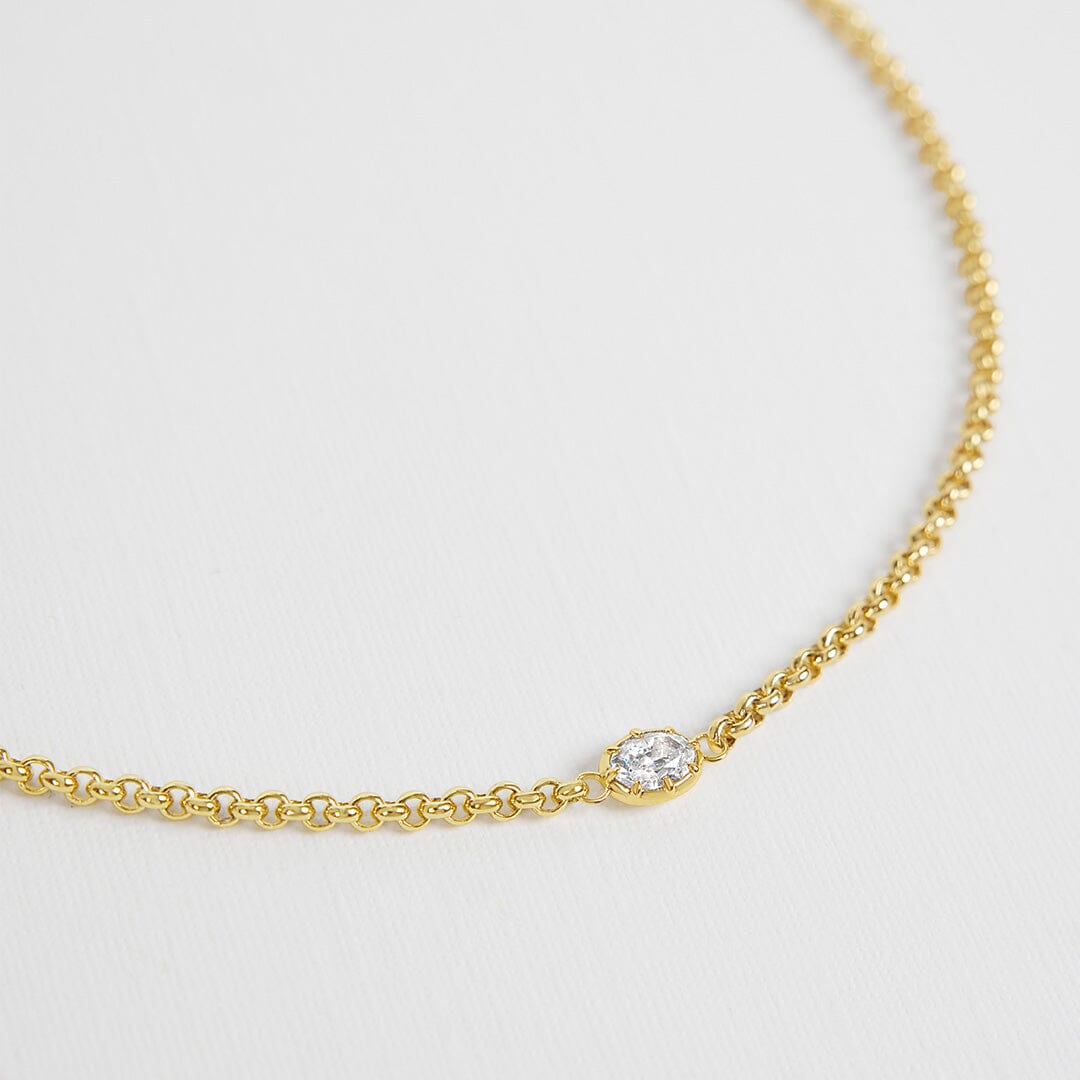 Estelle Chain and Bracelet Set