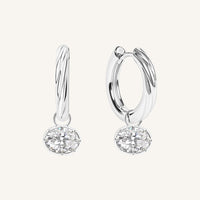 Estelle Charm Hoops
