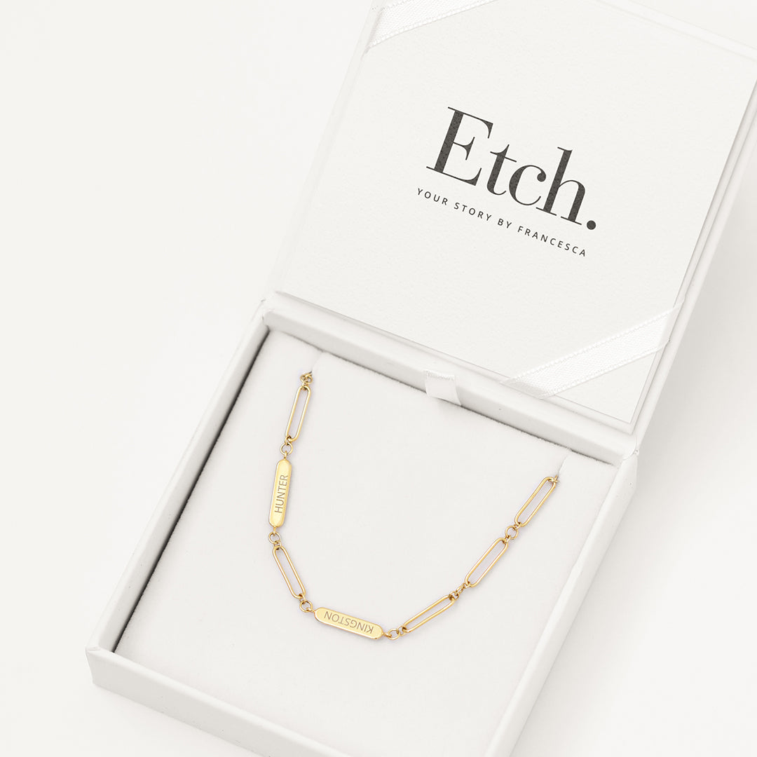Etch Chain Necklace