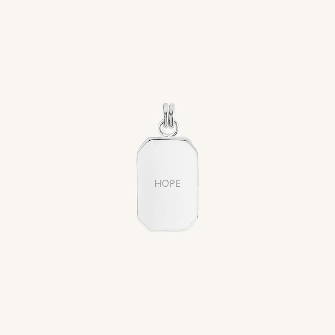 The    Etch Hope Charm by  Francesca Jewellery from the Charms Collection.