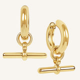Etta T-Bar Hoops