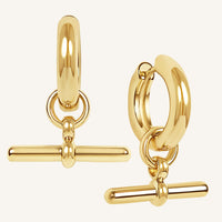 Etta T-Bar Hoops