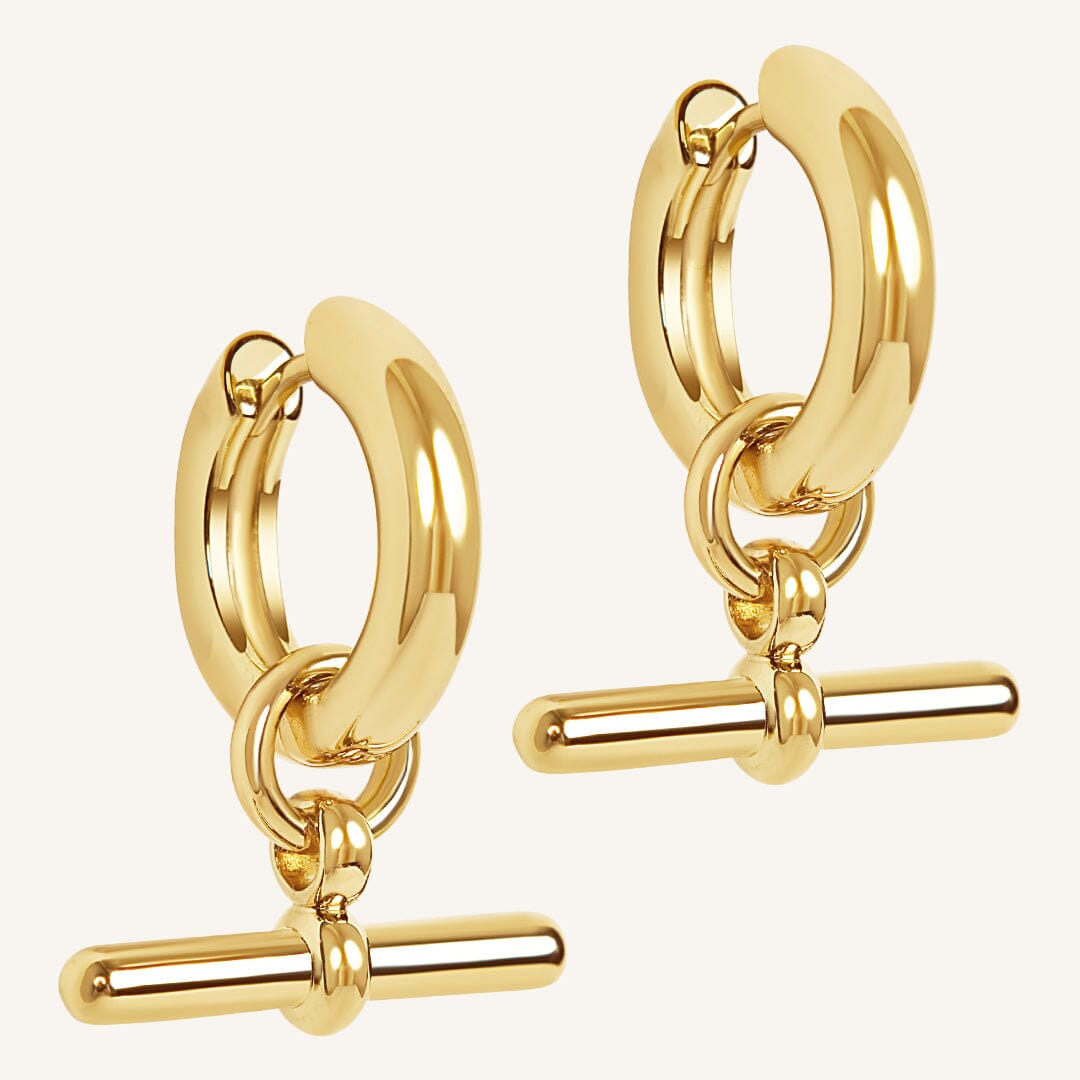 Etta T-Bar Hoops