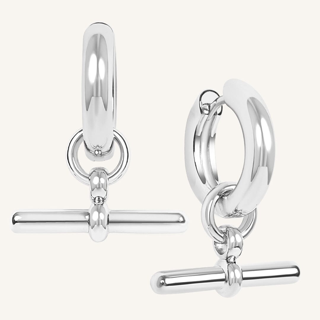 Etta T-Bar Hoops
