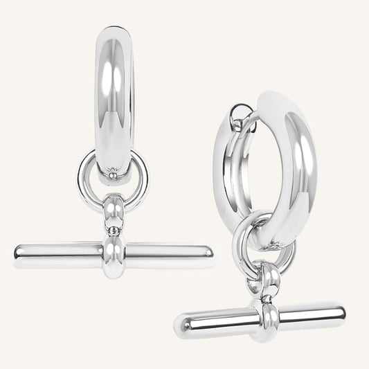 Etta T-Bar Hoops