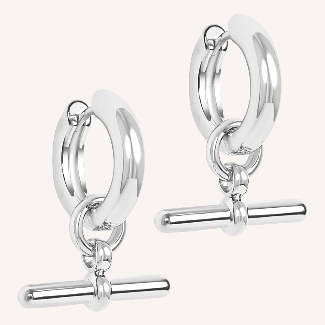 Etta T-Bar Hoops