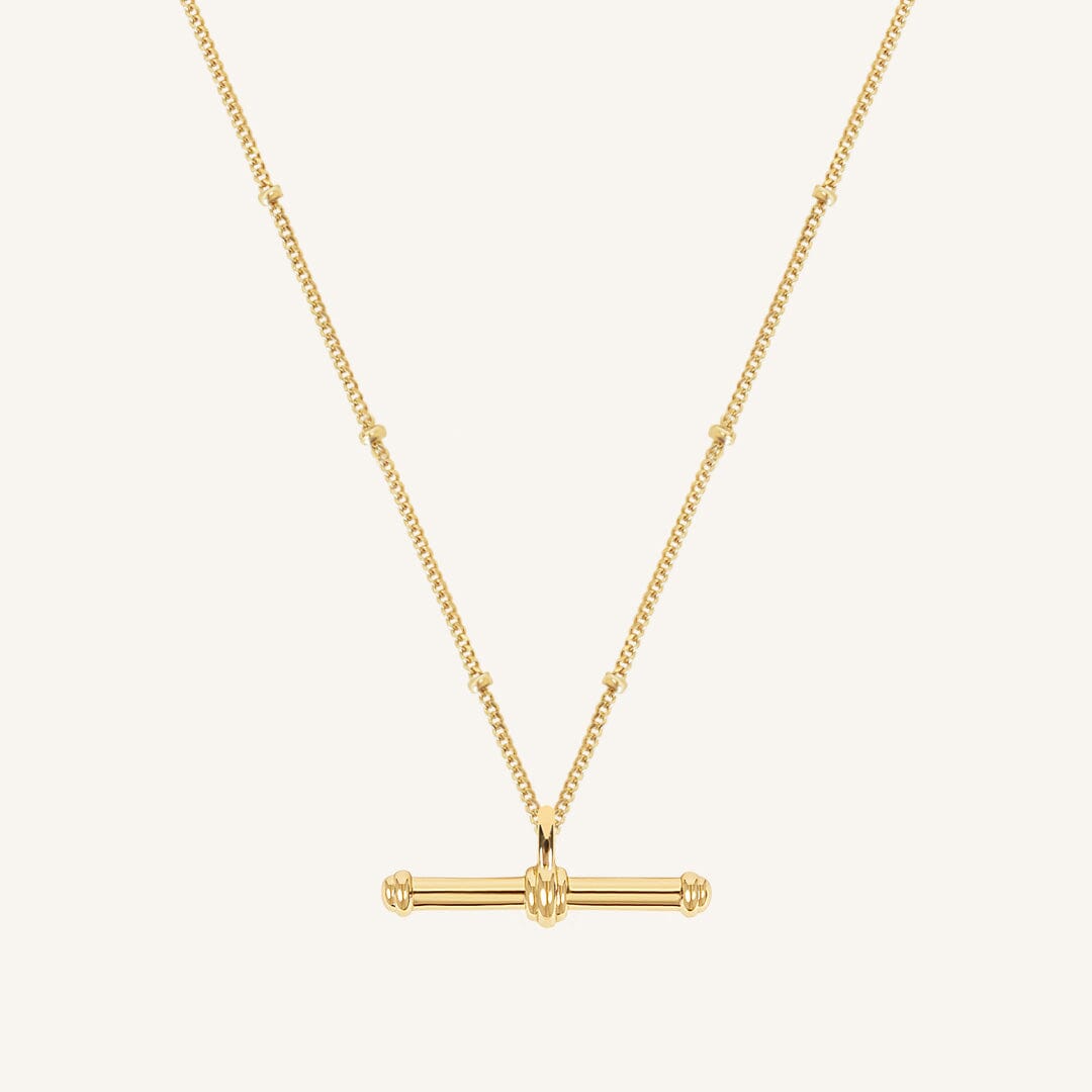 Etta T-Bar Pendant Necklace