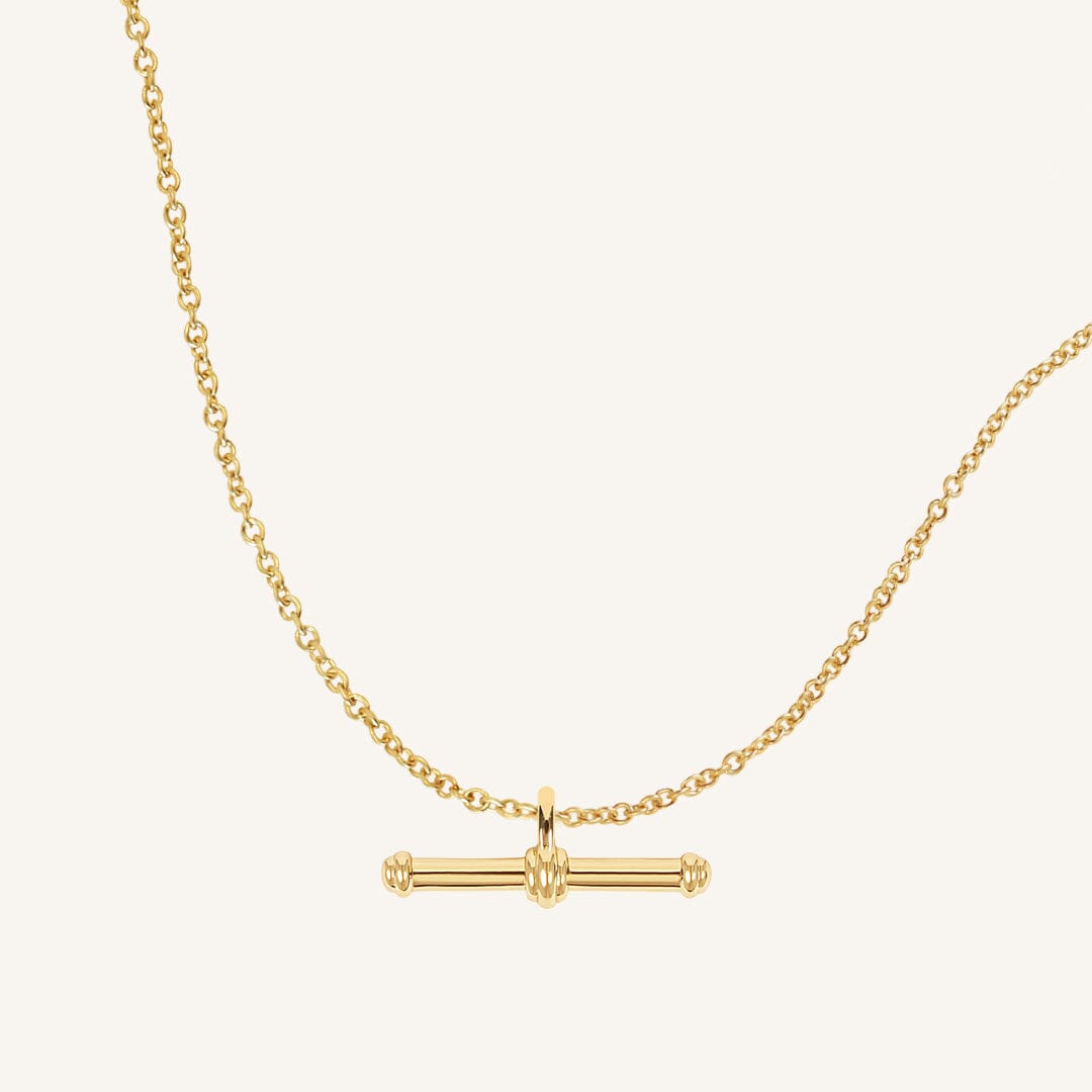 Etta T-Bar Pendant Necklace