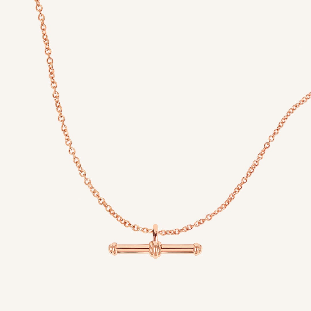 Etta T-Bar Pendant Necklace