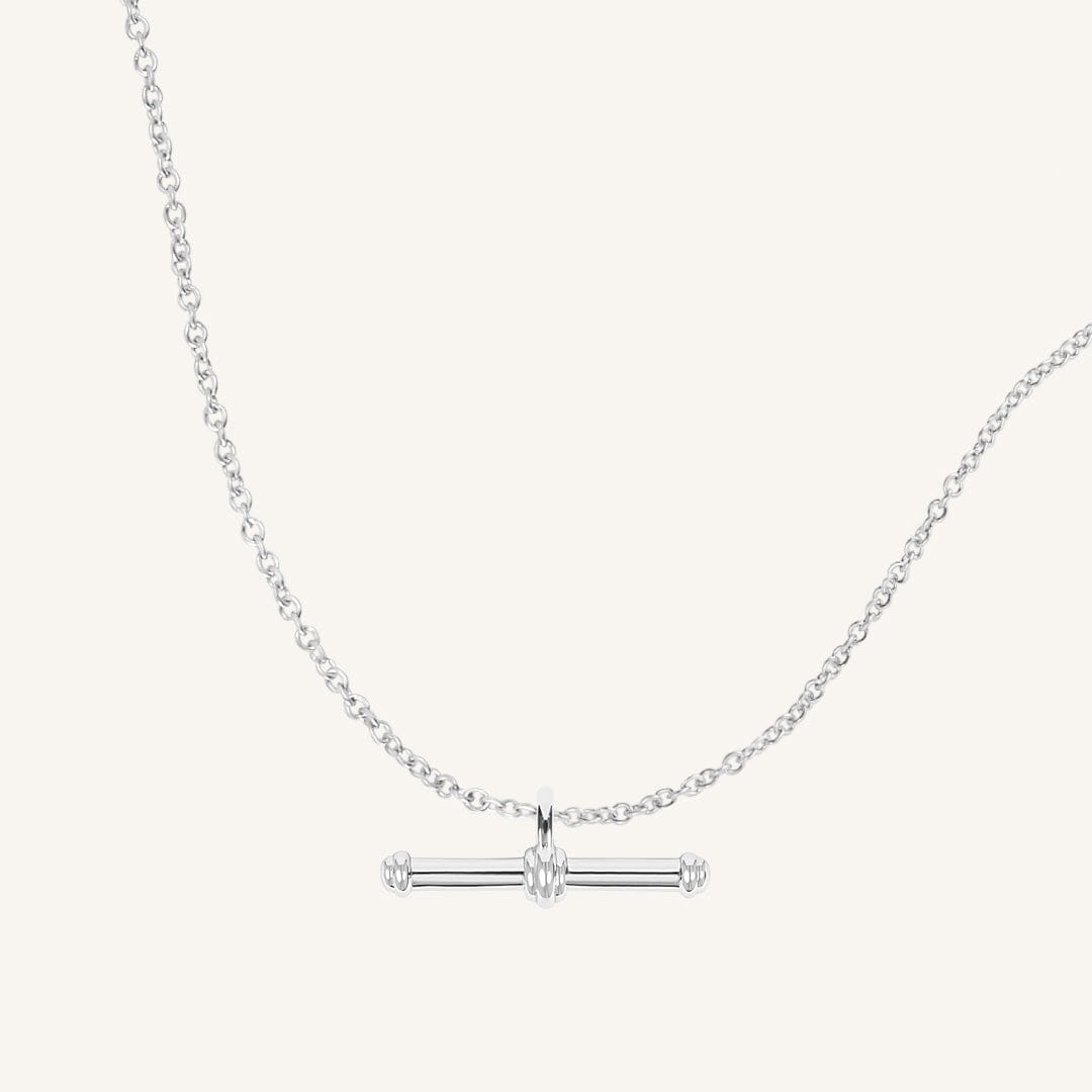 Etta T-Bar Pendant Necklace