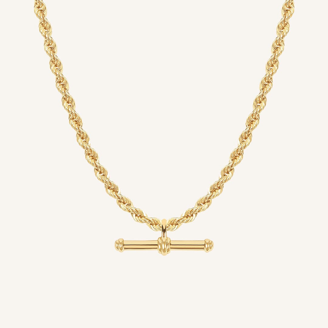 Etta T-Bar Pendant Necklace