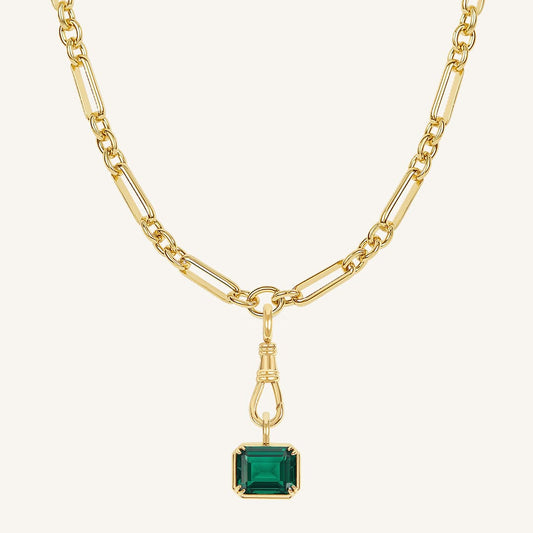 Evelyn Pendant Fob Necklace