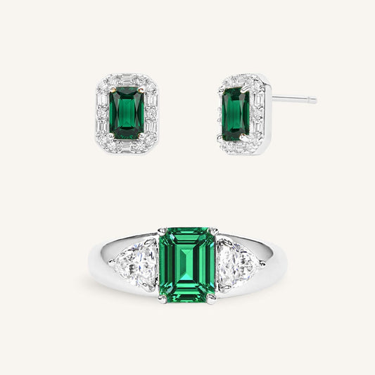 Evelyn Ring and Studs Set