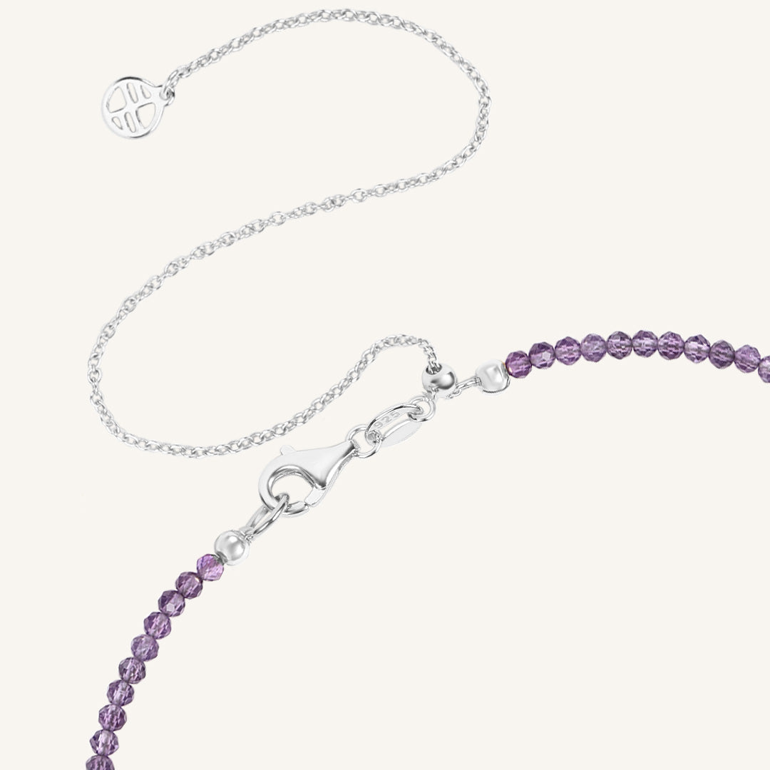 February Birthstone Necklace