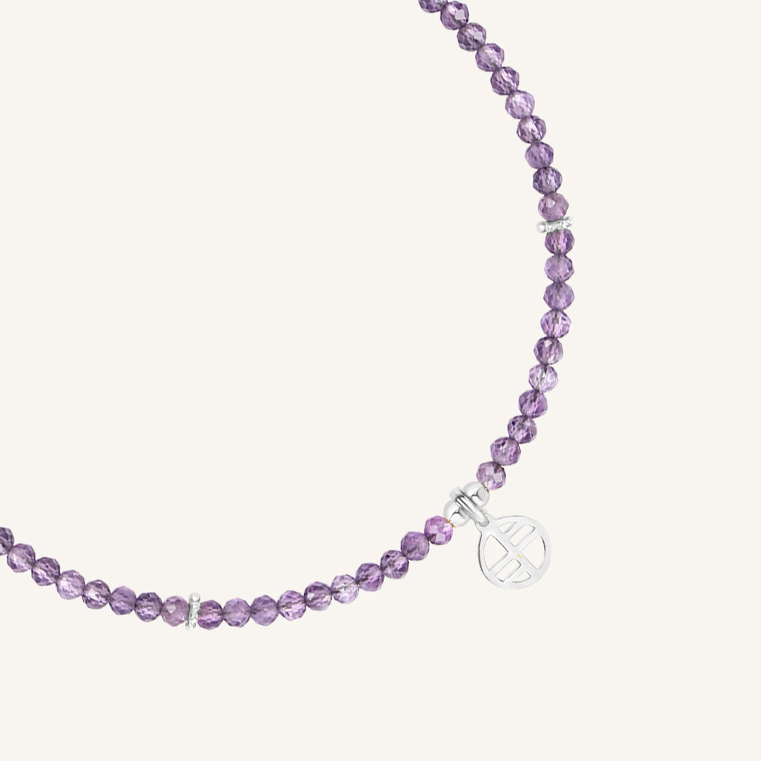 February Birthstone Necklace