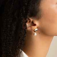 The  GOLD  Fitz Earrings by  Francesca Jewellery from the Earrings Collection.