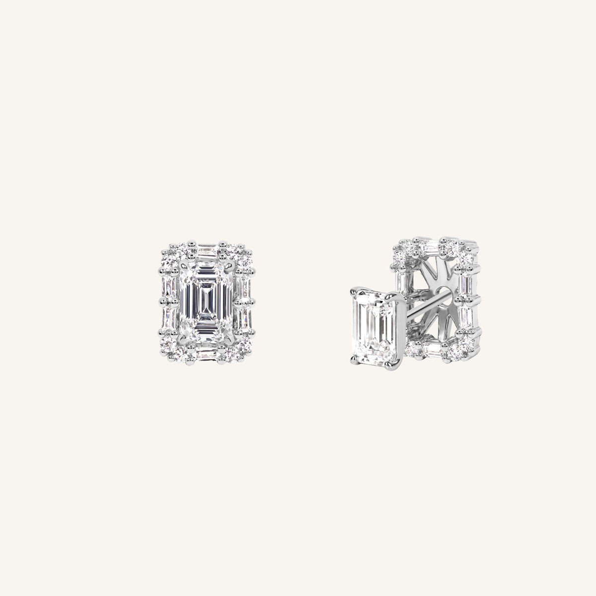 Florence Halo Studs
