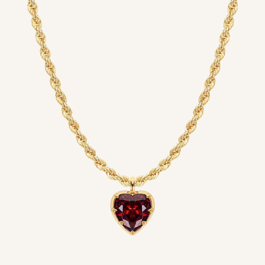 Florence Heart Pendant Necklace