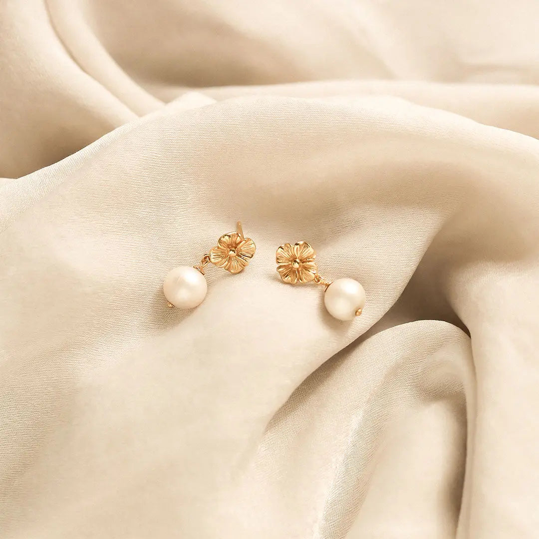 Buy Bridal canary yellow earrings, Gemstone chalcedony silver earrings  online at aStudio1980.com