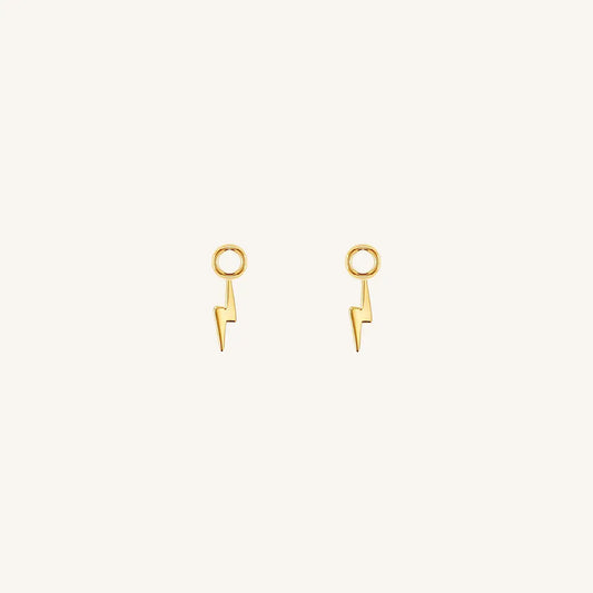 The    Ignite Hoop Charm - Set of 2 by  Francesca Jewellery from the Charms Collection.
