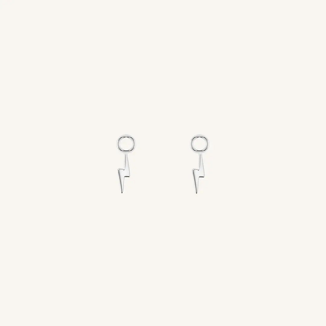 The    Ignite Hoop Charm - Set of 2 by  Francesca Jewellery from the Charms Collection.