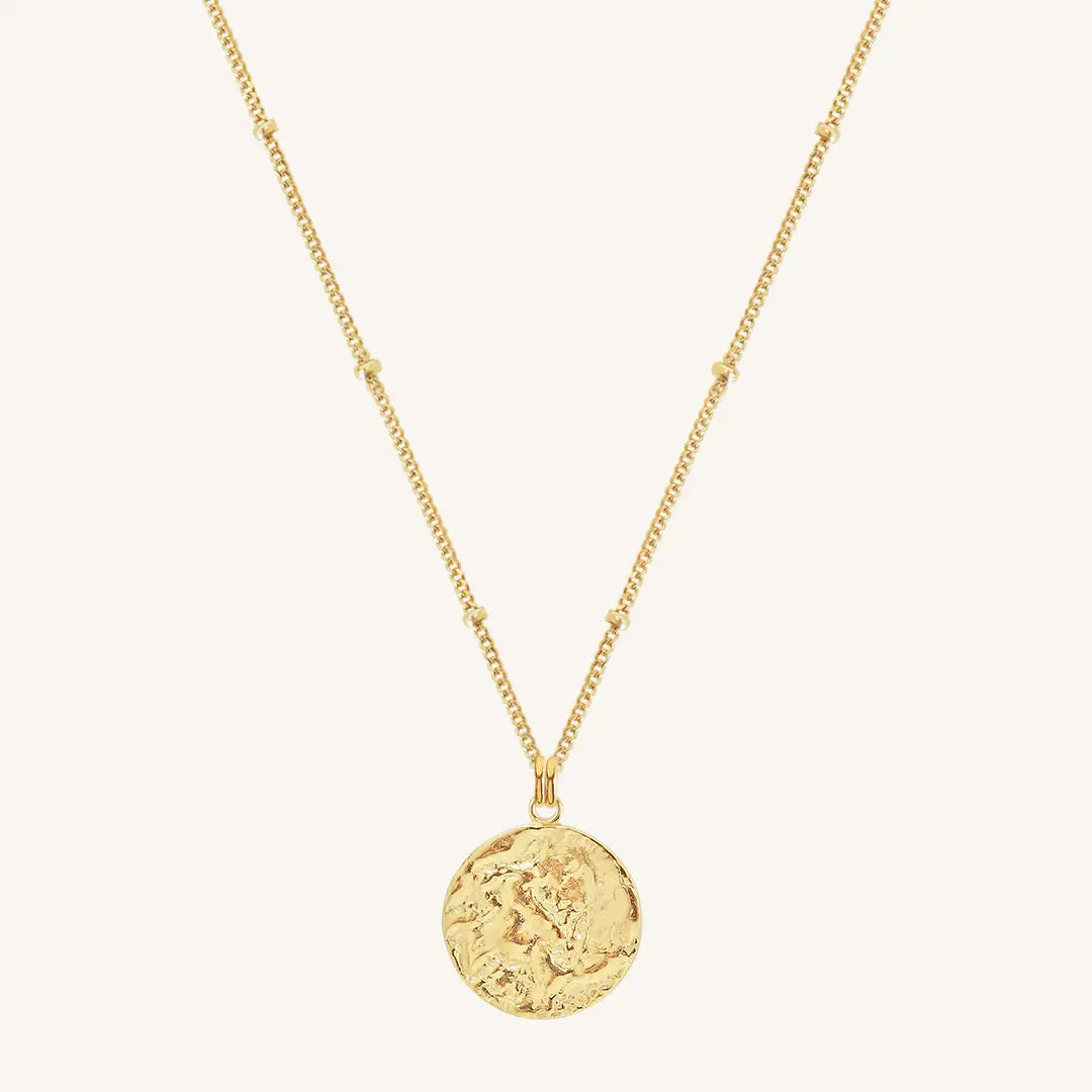 The  GOLD-Bobble  Imprint Necklace by  Francesca Jewellery from the Necklaces Collection.