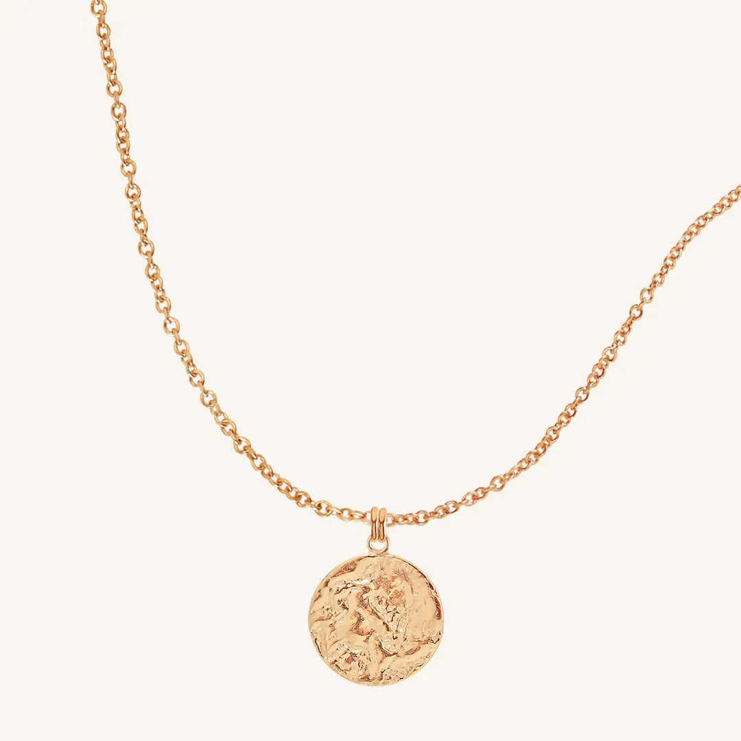 The  ROSE-Plain  Imprint Necklace by  Francesca Jewellery from the Necklaces Collection.