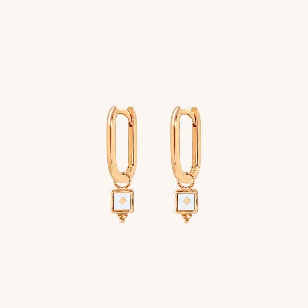 The    Intuition Marley Hoops by  Francesca Jewellery from the Earrings Collection.