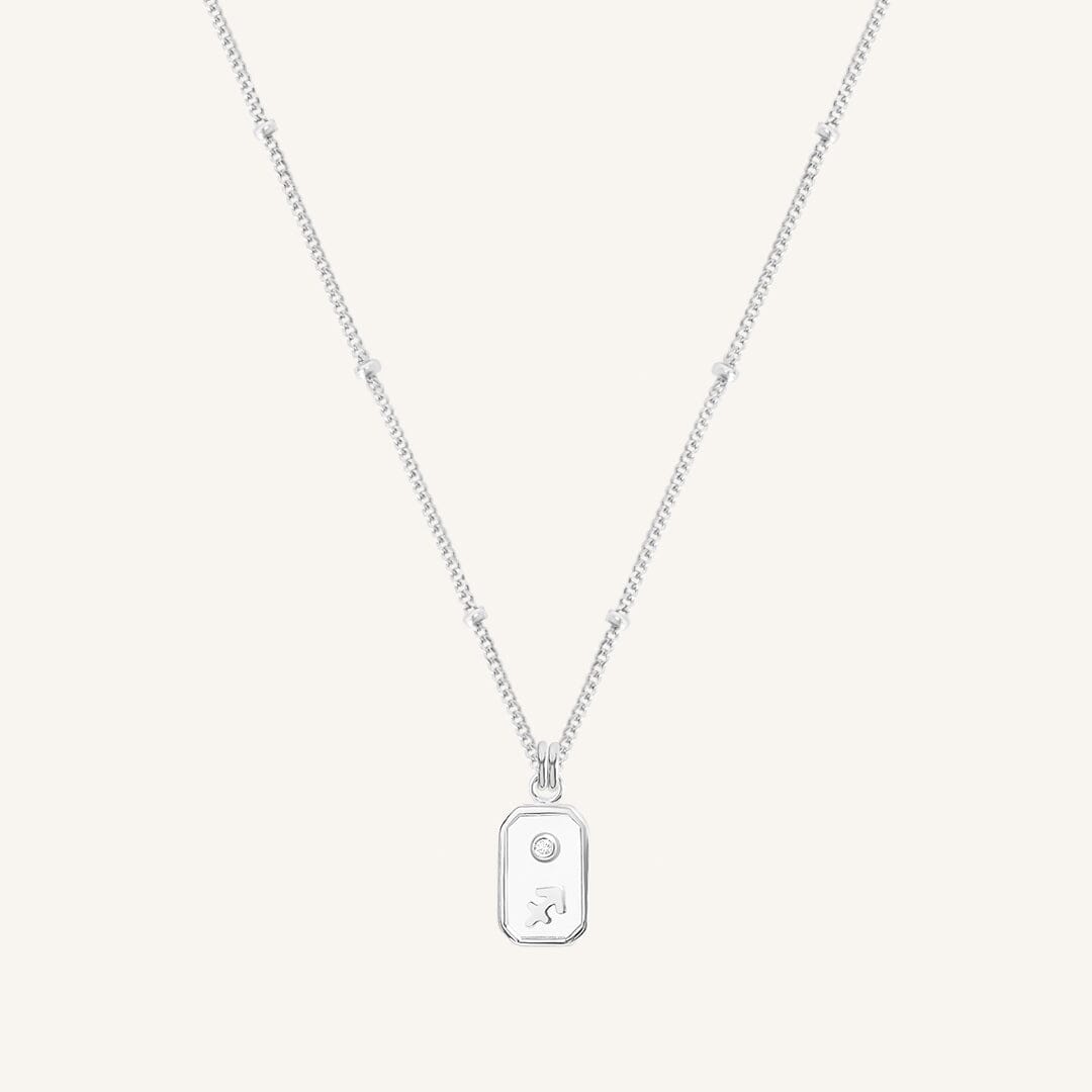 Iridescent Zodiac Necklace