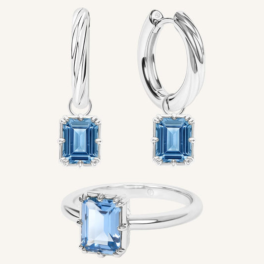 Isla Ring and Hoops Set