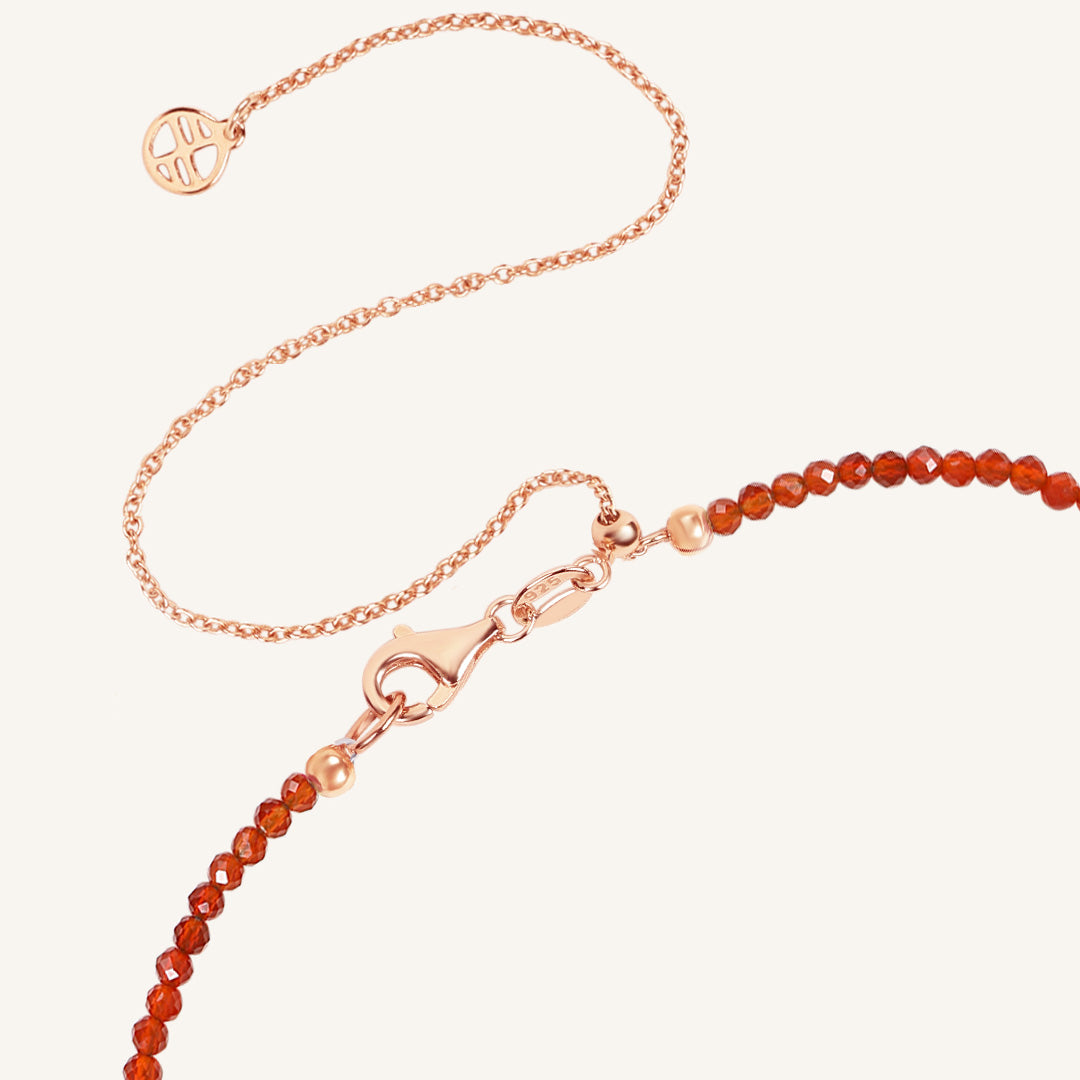 January Birthstone Necklace