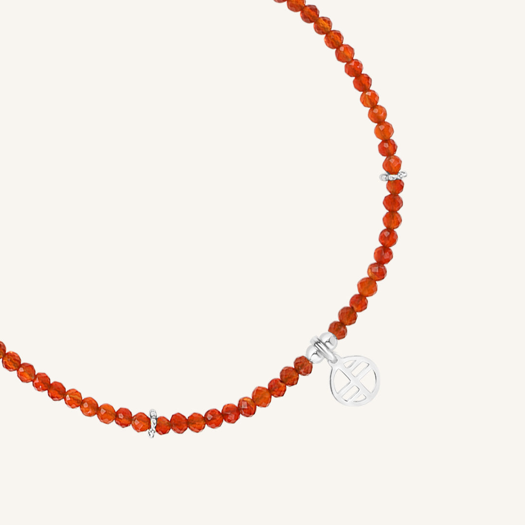 January Birthstone Necklace