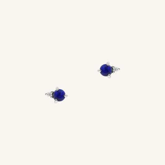 The  SILVER  Jimmy Studs by  Francesca Jewellery from the Earrings Collection.